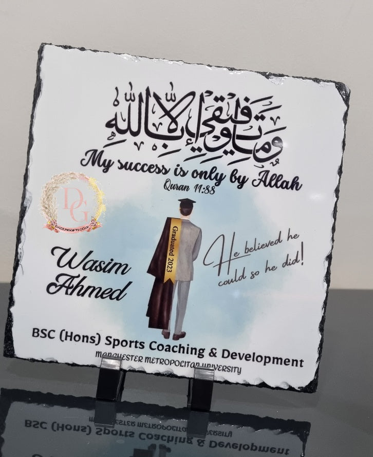 Graduation Male Illustrated