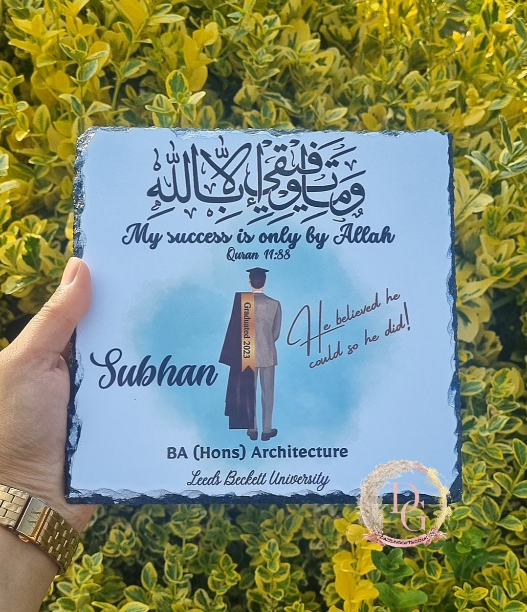 Graduation Slate/Hifz/Quran completion