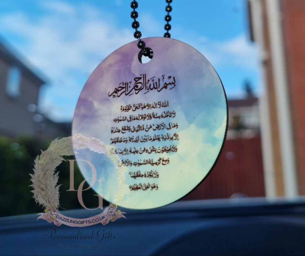 Female Car Charm Double Sided