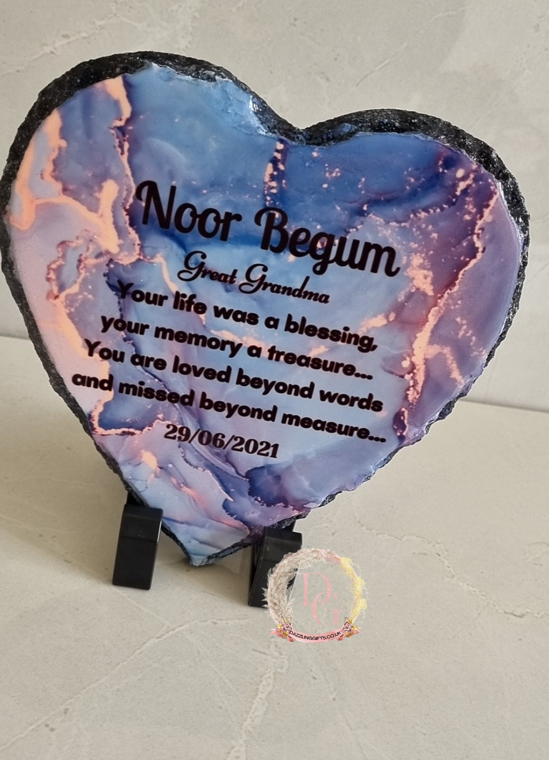 Personalised Memorial Slate