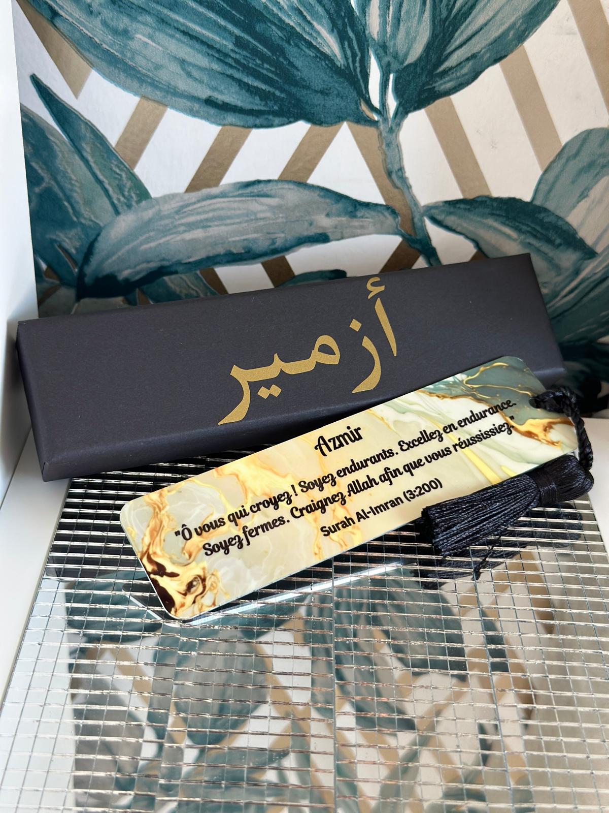 Personalised Name Bookmark