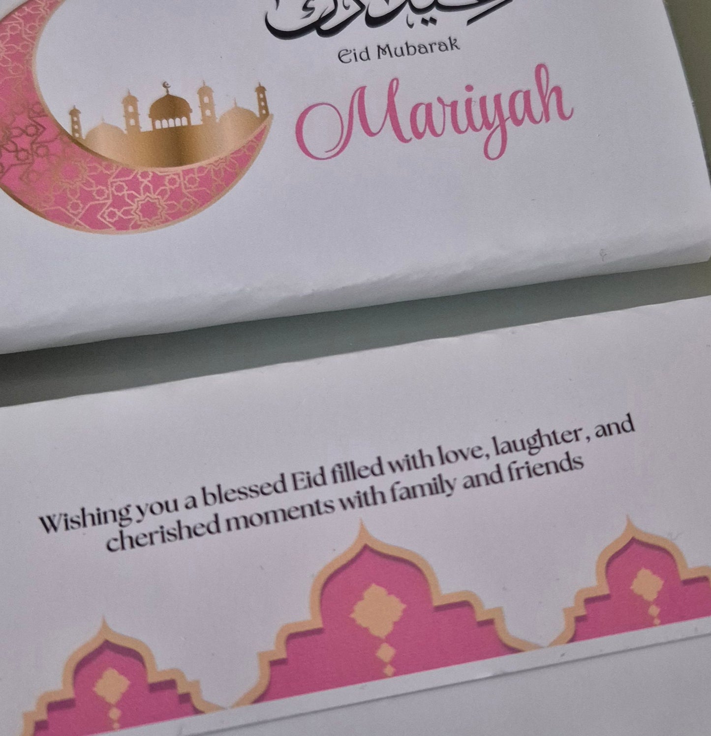 PERSONALISED NAME EID MUBARAK MINI CHOCOLATE