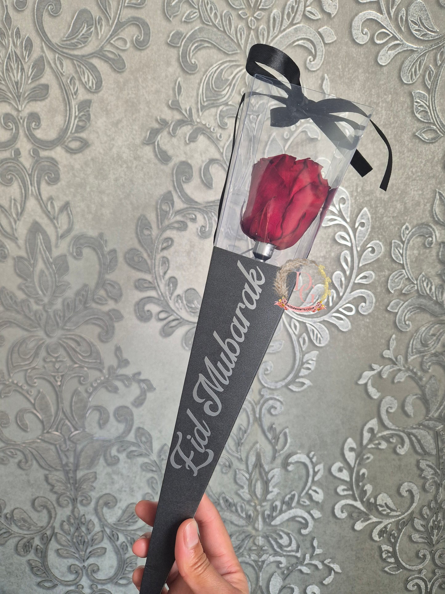 Personalised Preserved Rose Eid Gift