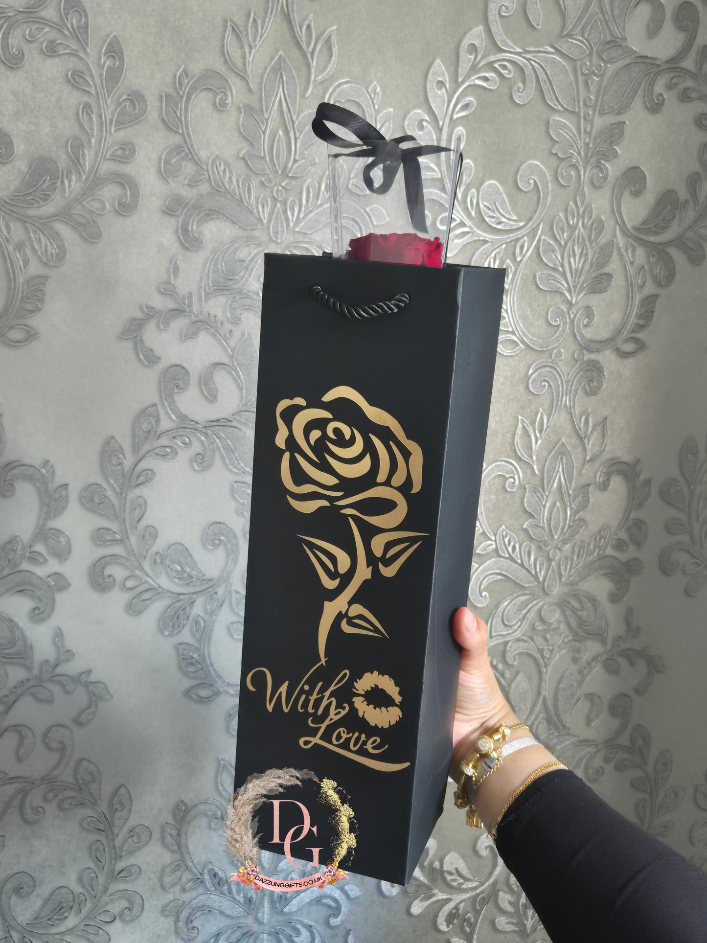 Personalised Preserved Rose Eid Gift