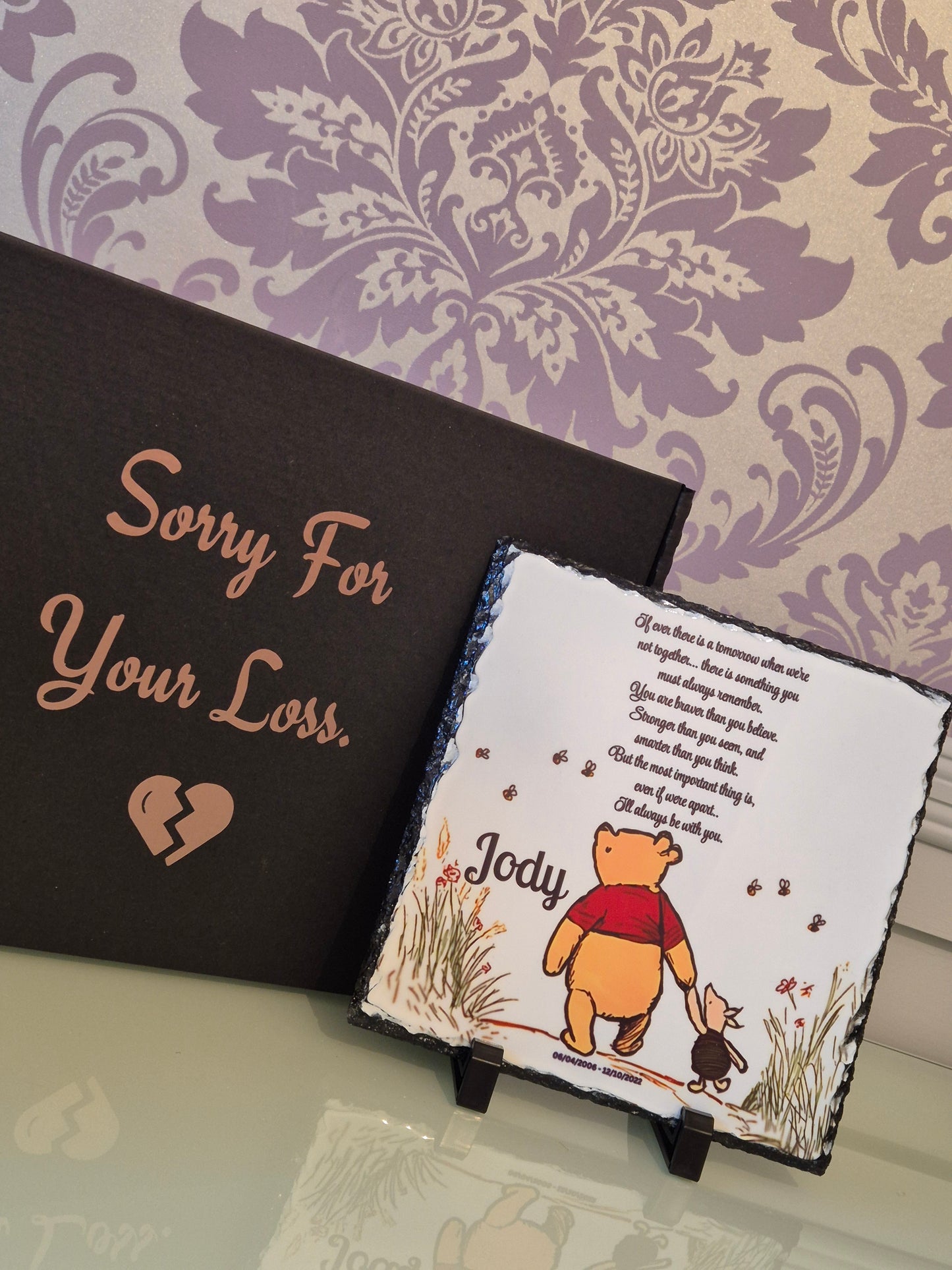 Personalised Memorial Slate