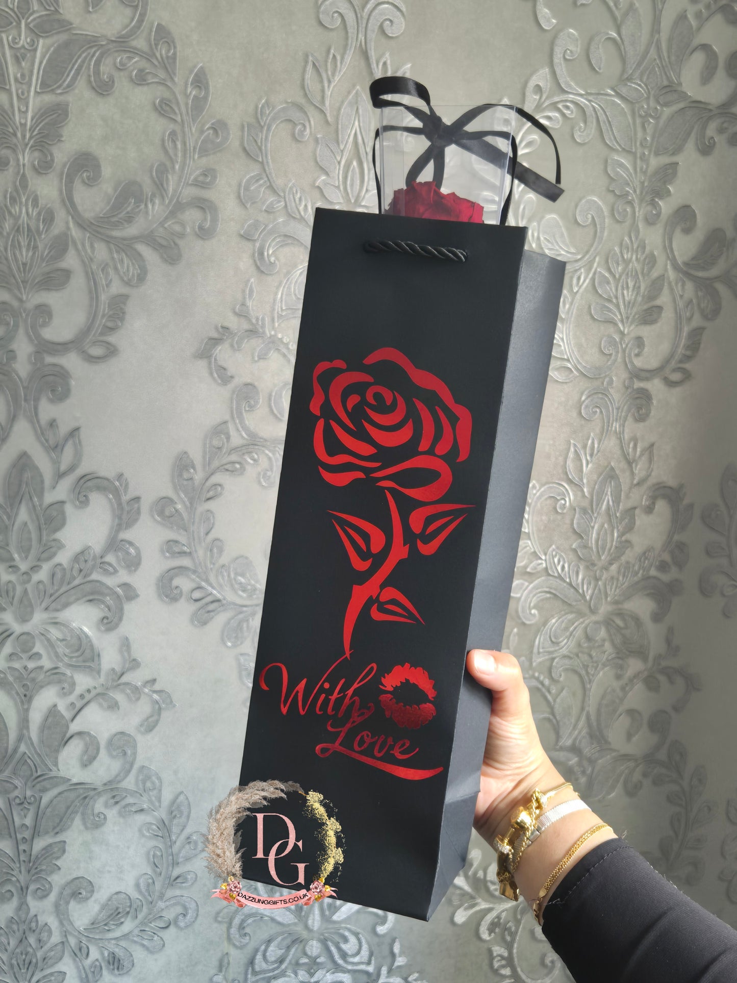 Personalised Preserved Rose Eid Gift