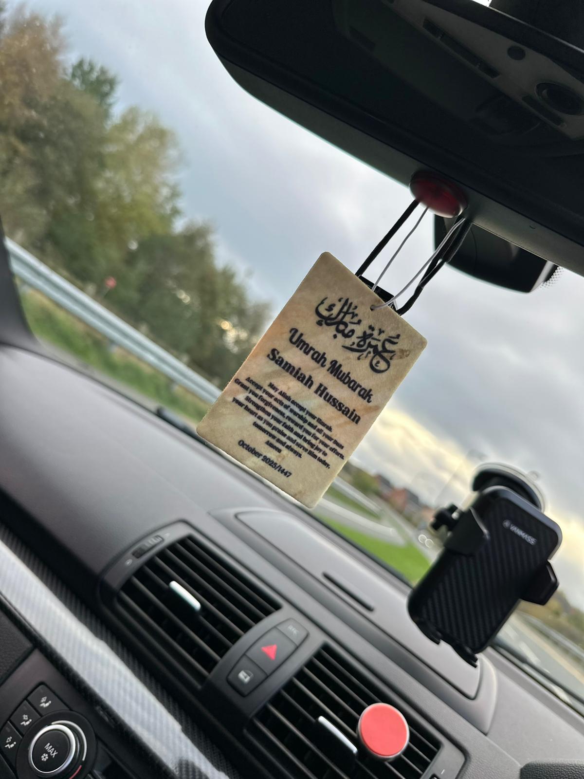 Personalised Car Air Freshner Offer!