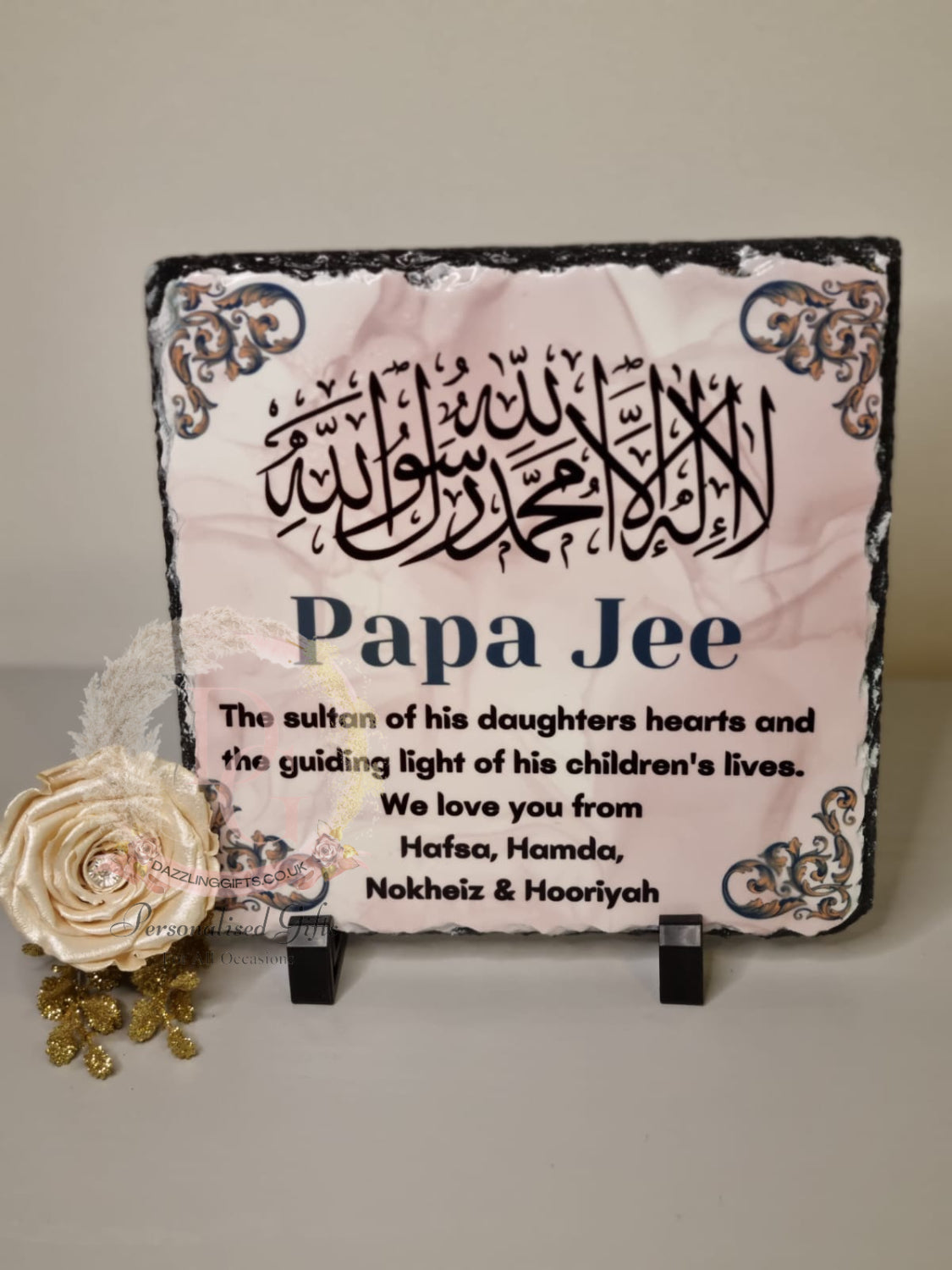 Personalised Dad Slate