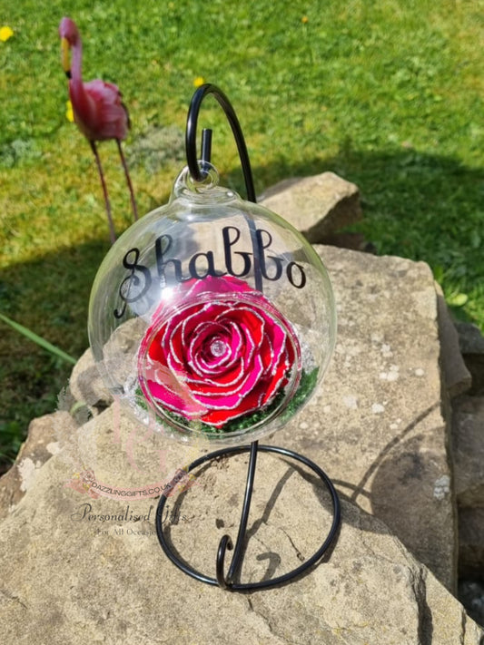 Umrah/Hajj Glass Terrarium Stand Set