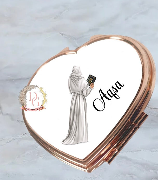 Compact Rose Gold Mirror