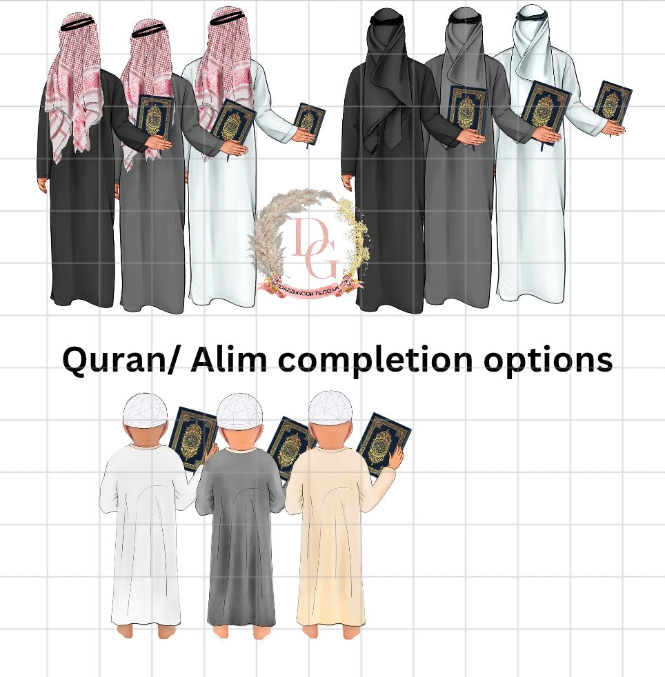 Hifz/Quran/Alim completion male