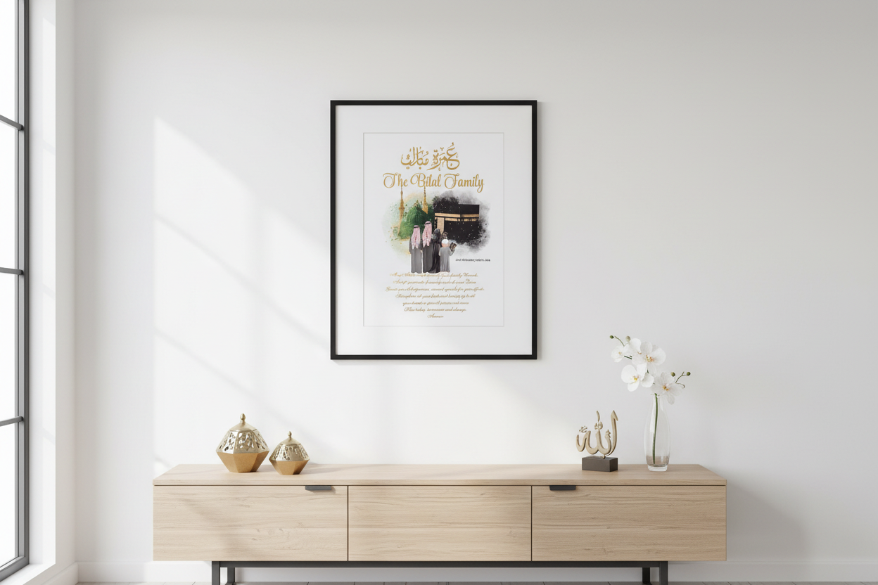 Black frame minimalist