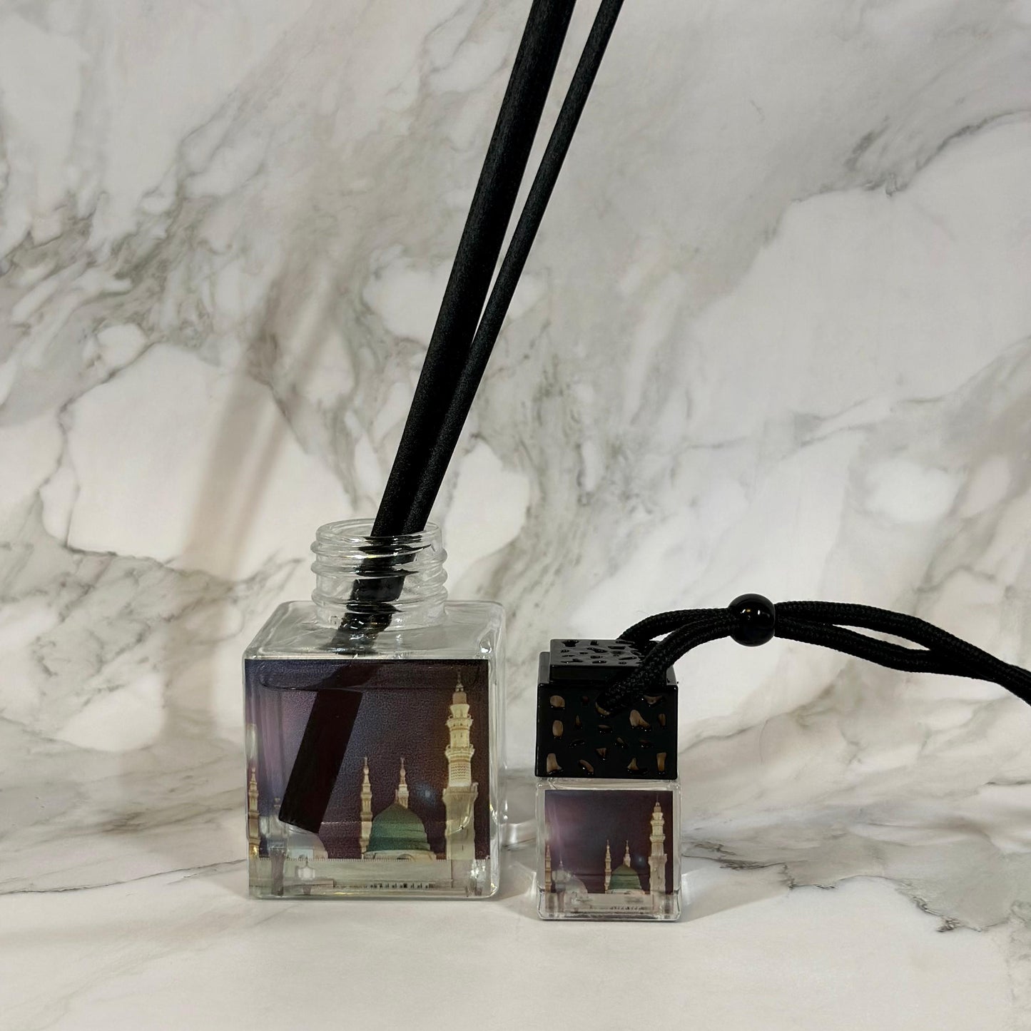 Luxury Haram Home Reed Diffuser | Sacred Scents of the Haramain