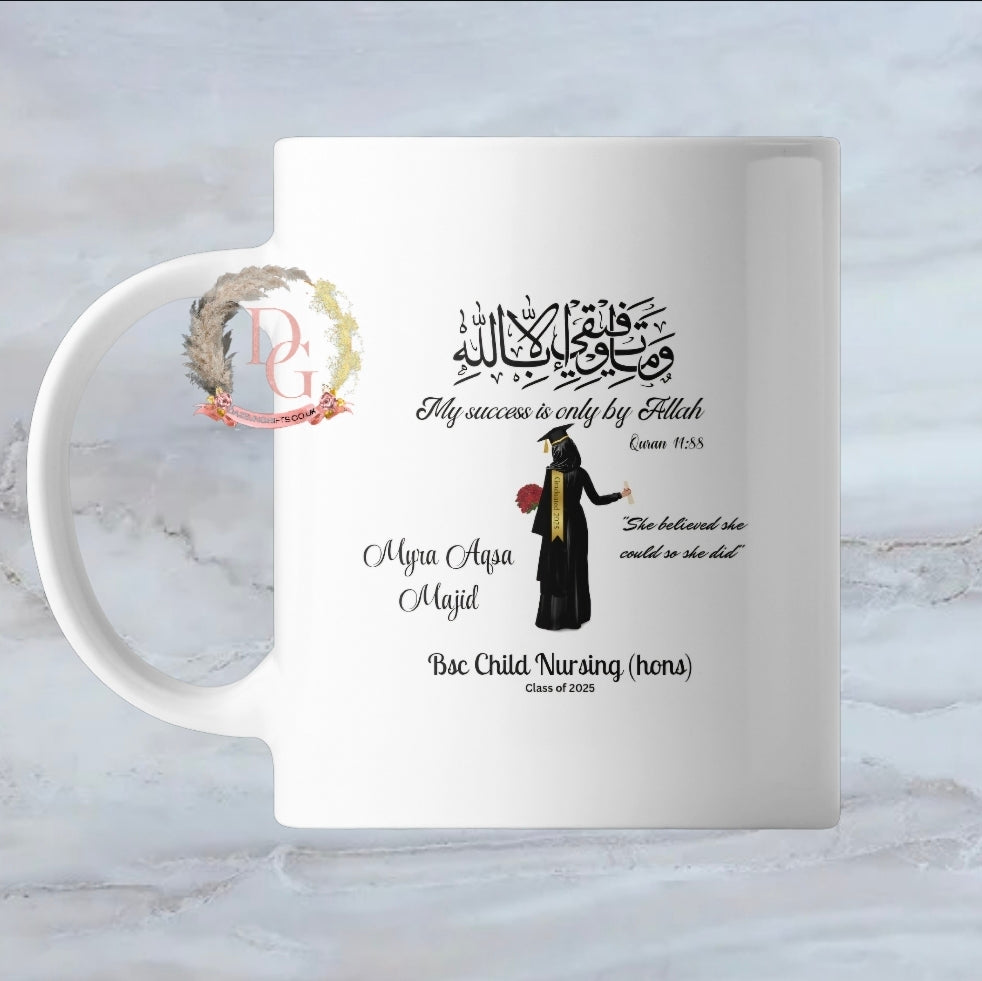 Female Graduation Mug