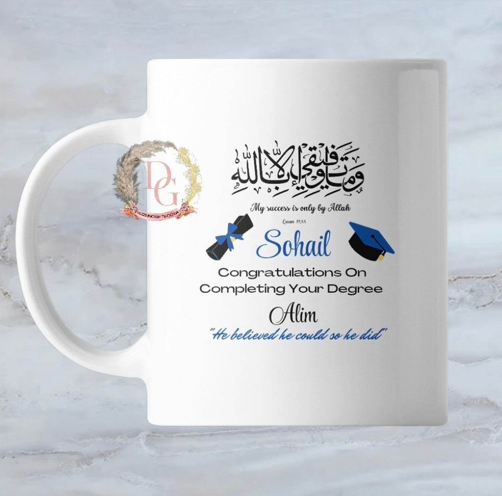 Male Graduation Mug