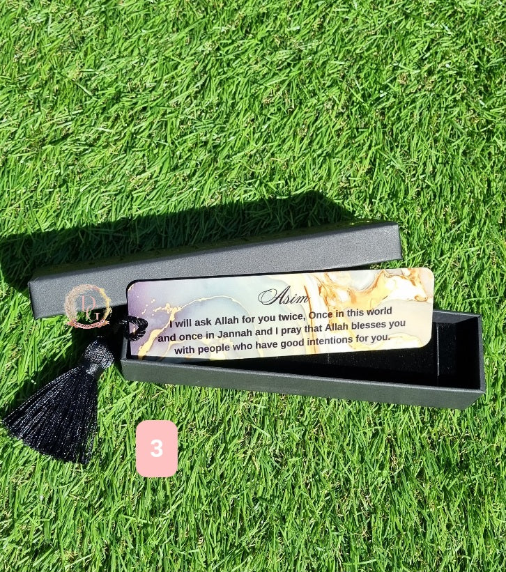 Personalised Quran Bookmark