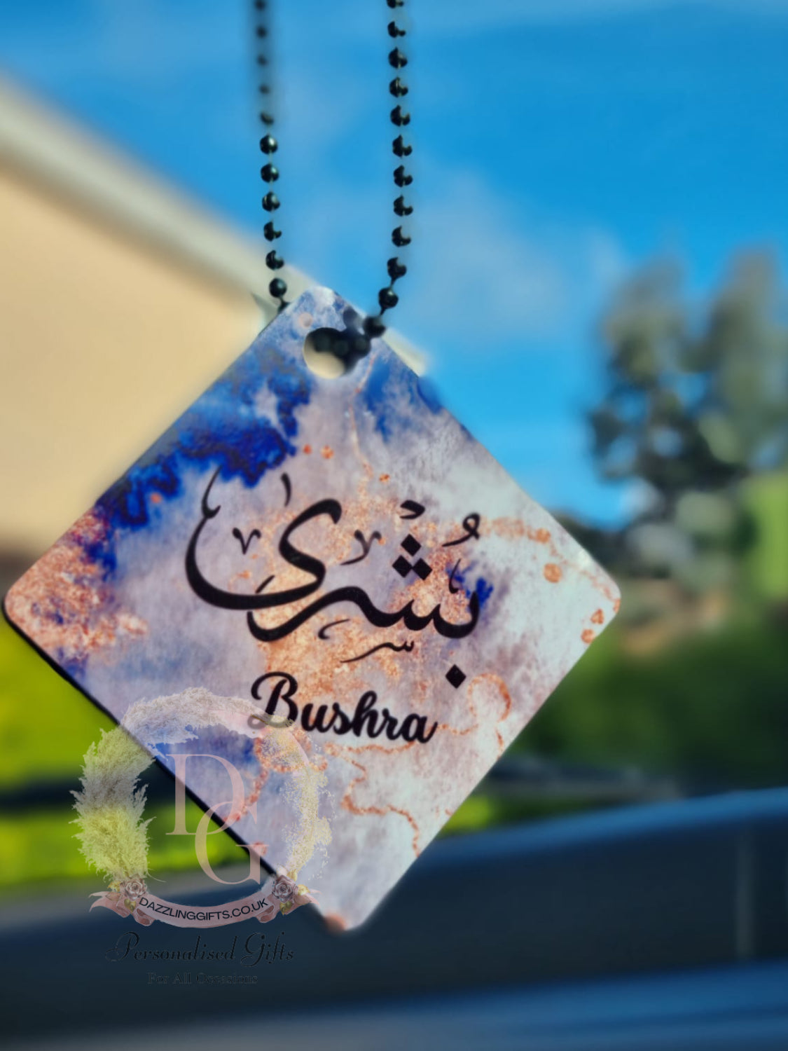 Bushra name deals locket